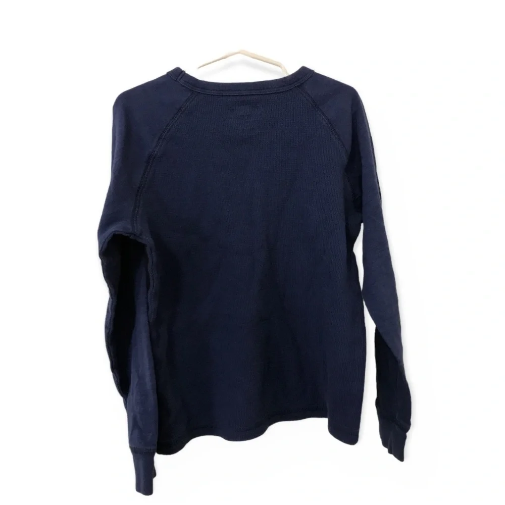 3/$15 Oshkosh boys blue thermal long sleeve shirt